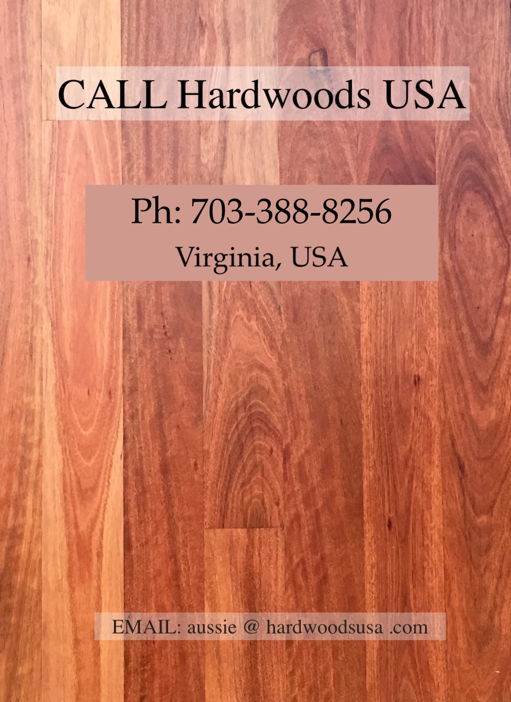 Photo: Australian hardwoods flooring & contact button. © All rights reserved.
